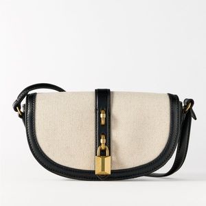 Zara Contrast Crossbody Bag